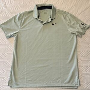 Nike Men's Mint Green Polo Shirt